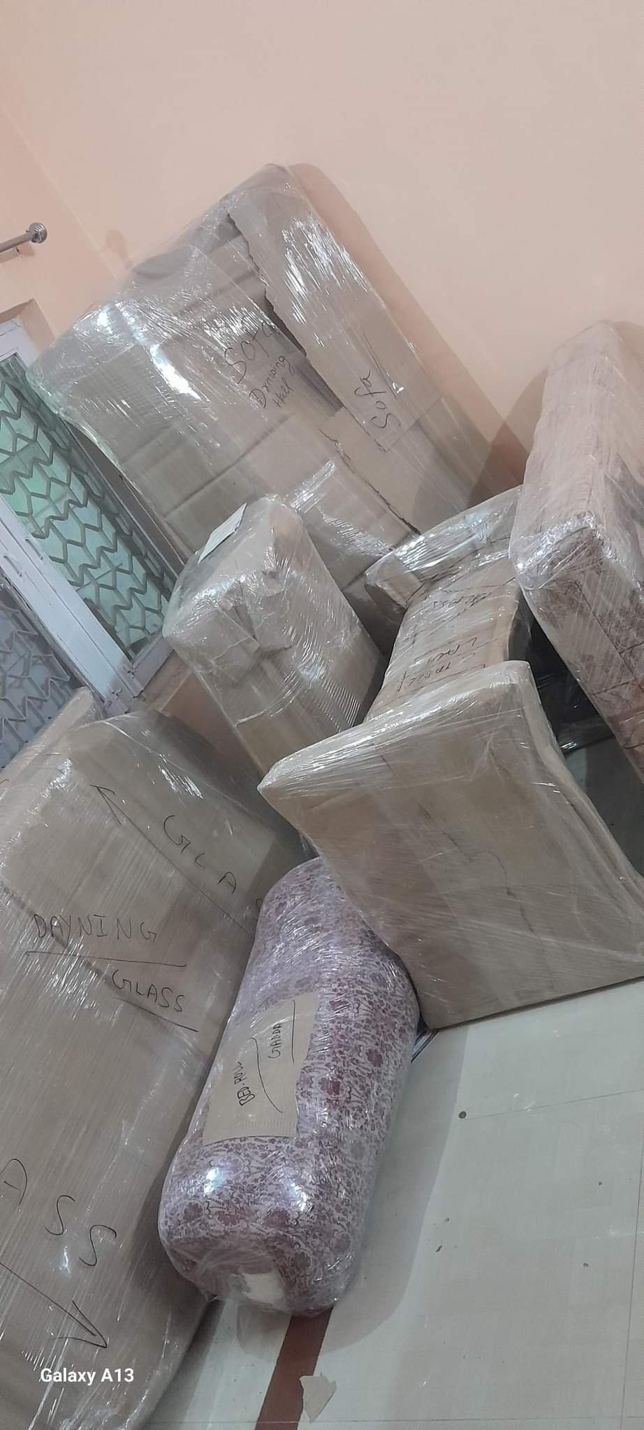 Organized cargo placement